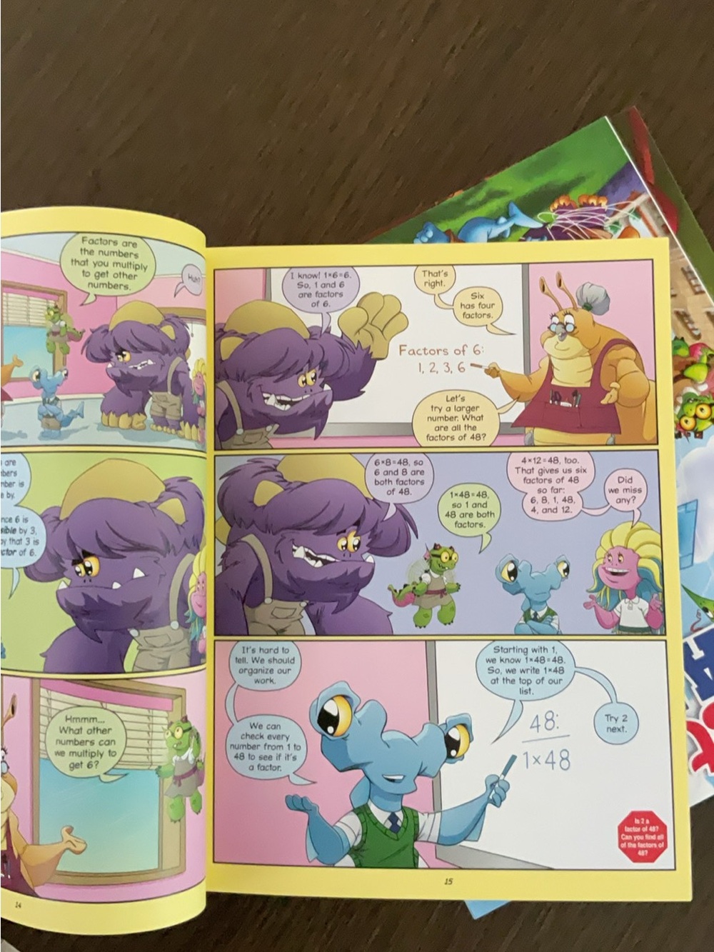 Math Guide Set (Blue, 4A-4D) - Picture 2 of 2